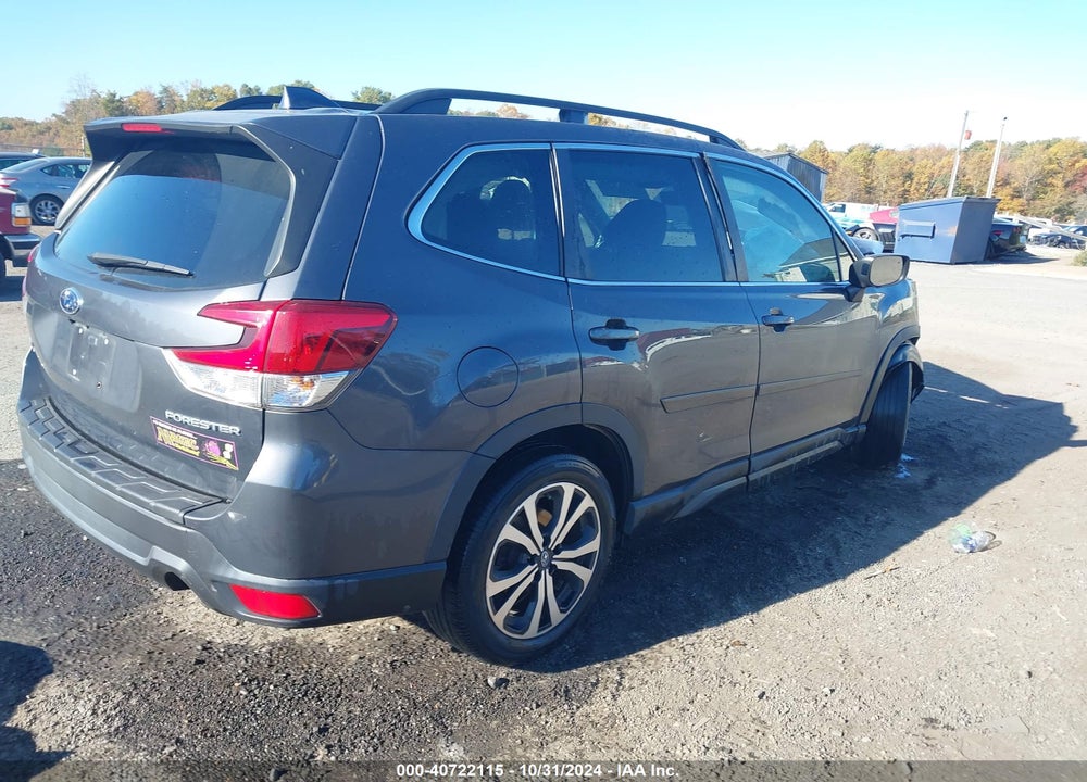 2021 SUBARU FORESTER LIMITED VIN: JF2SKASC9MH514602