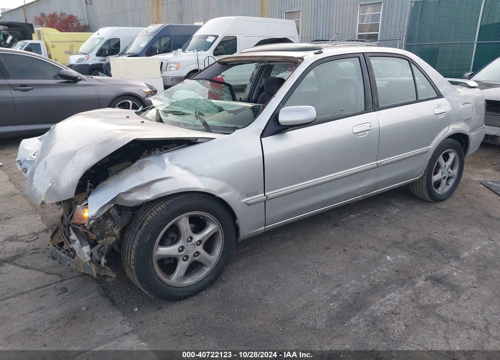 2002 MAZDA PROTEGE DX/ES/LX VIN: JM1BJ226420512477