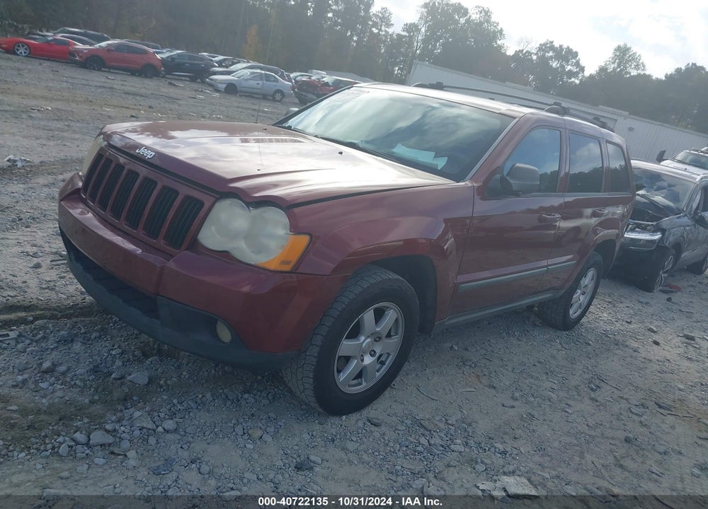 2008 JEEP GRAND CHEROKEE LAREDO VIN: 1J8GS48K98C228586