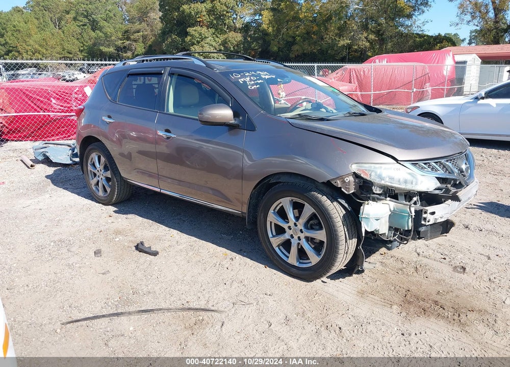 2013 NISSAN MURANO LE VIN: JN8AZ1MU1DW201121
