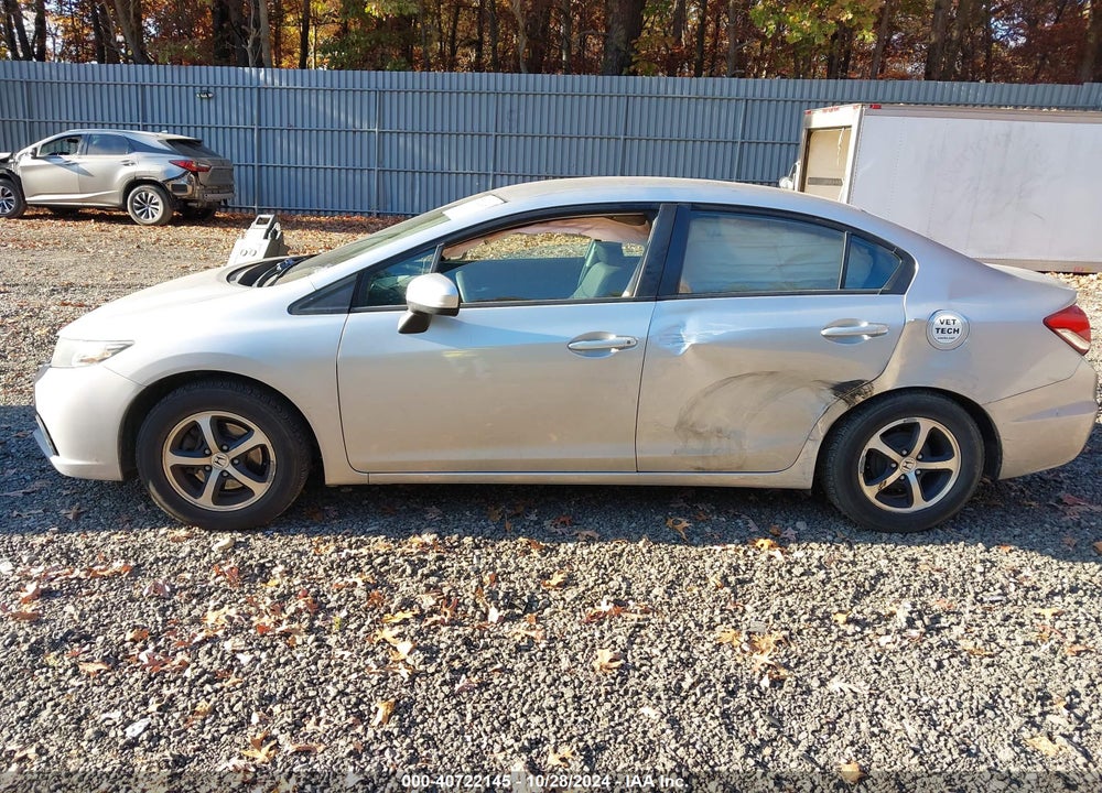 2015 HONDA CIVIC SE VIN: 19XFB2F72FE266169