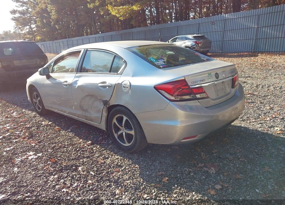 2015 HONDA CIVIC SE VIN: 19XFB2F72FE266169
