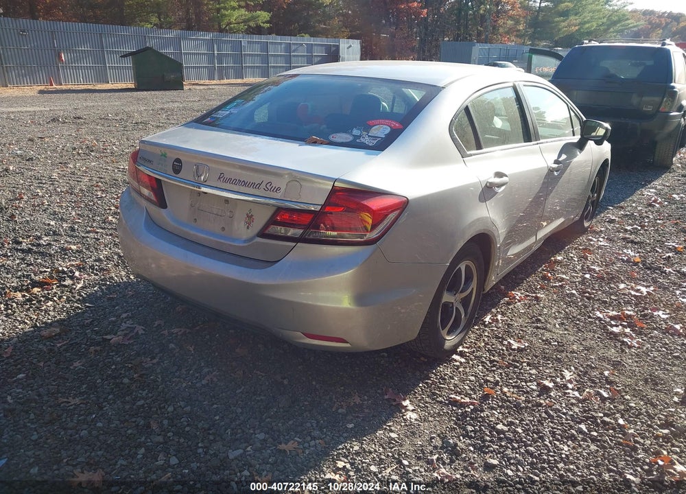 2015 HONDA CIVIC SE VIN: 19XFB2F72FE266169