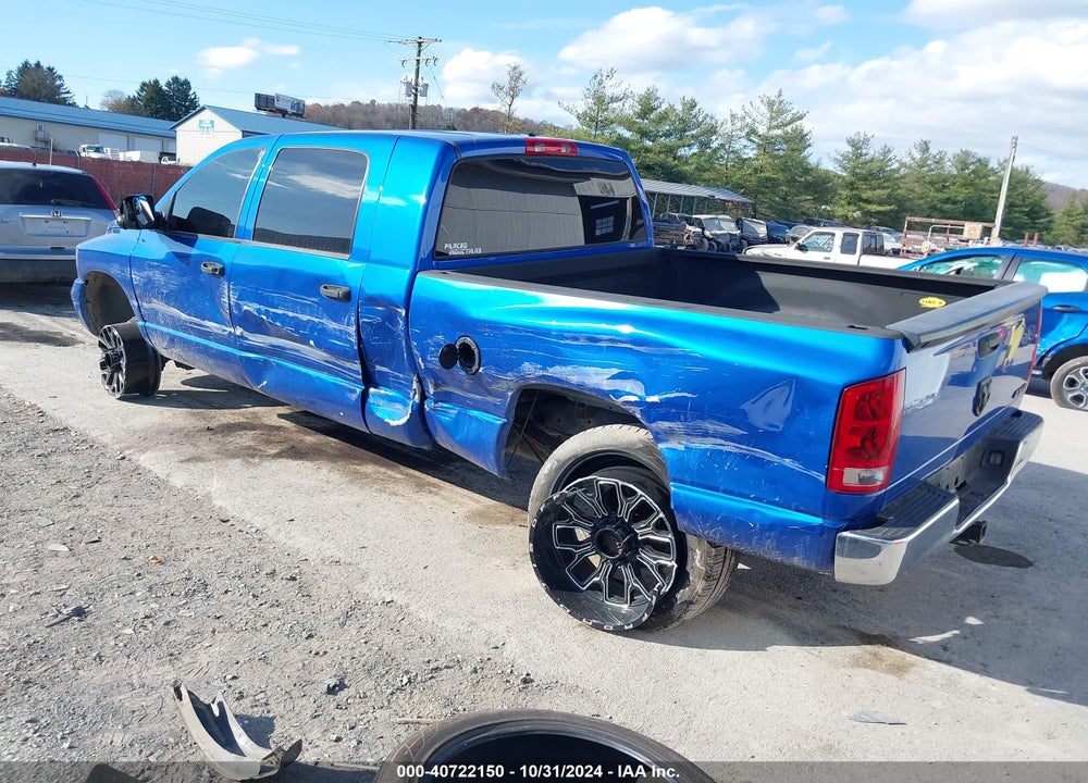 2006 DODGE RAM 2500 VIN: 3D7KS29CX6G206383