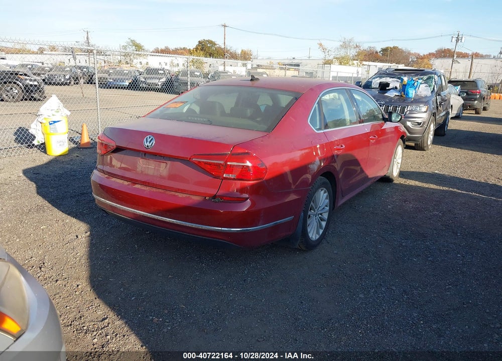 2016 VOLKSWAGEN PASSAT 1.8T SE VIN: 1VWBT7A32GC031953