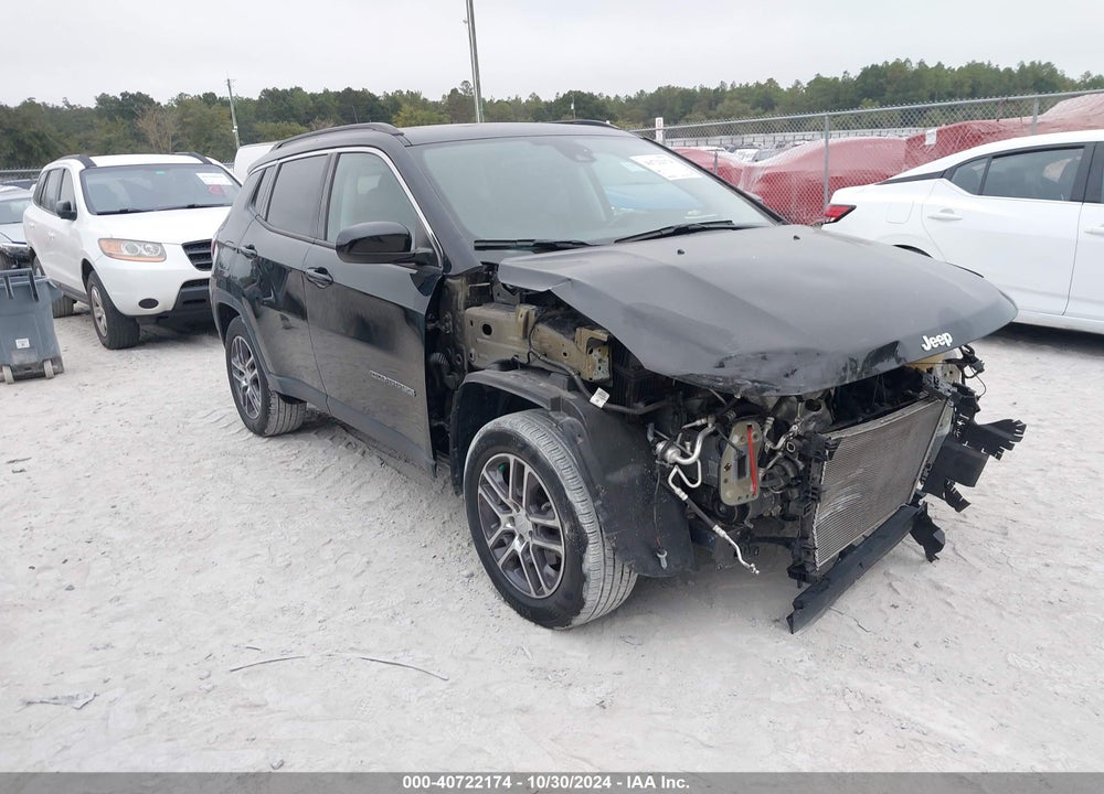 2020 JEEP COMPASS SUN AND SAFETY FWD VIN: 3C4NJCBB7LT241581
