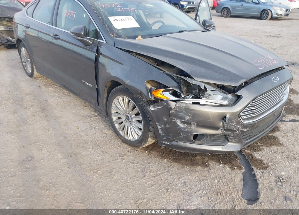 2016 FORD FUSION HYBRID SE VIN: 3FA6P0LU9GR324651