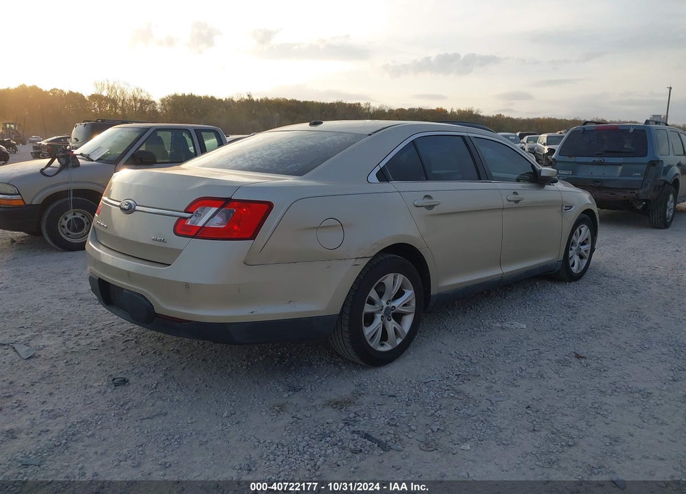 2010 FORD TAURUS SEL VIN: 1FAHP2EW6AG140429
