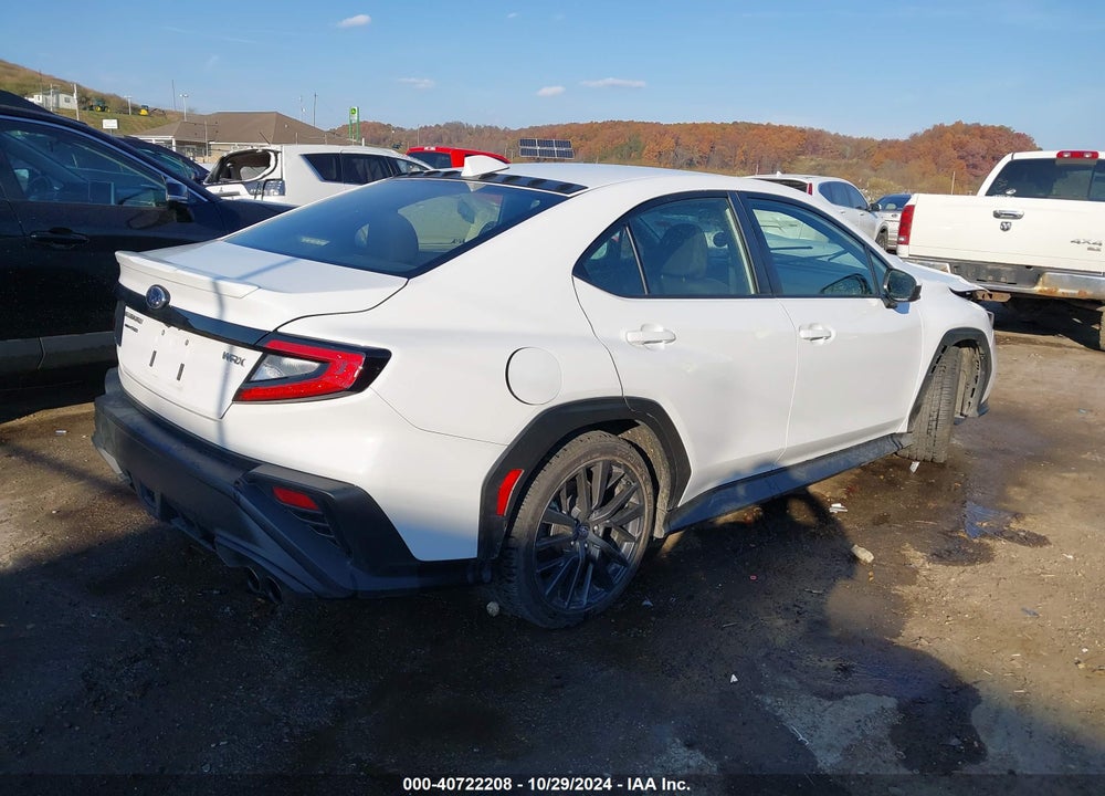 2022 SUBARU WRX PREMIUM VIN: JF1VBAF67N9032079