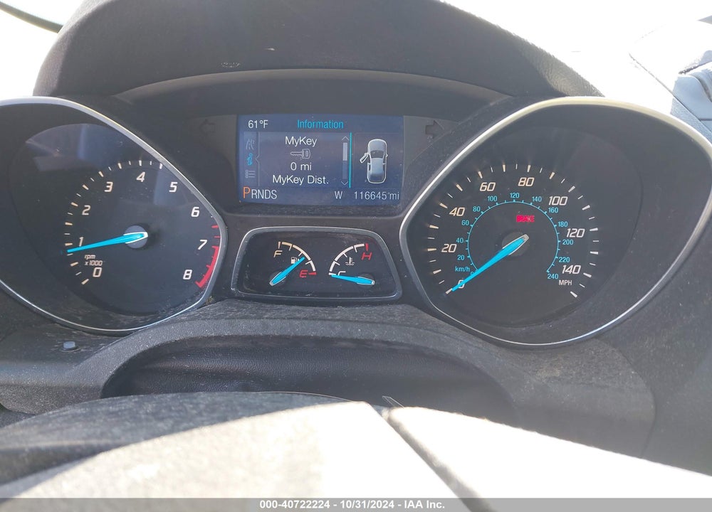 2013 FORD ESCAPE S VIN: 1FMCU0F77DUD37376