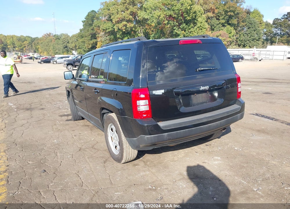 2012 JEEP PATRIOT SPORT VIN: 1C4NJPBA3CD605015