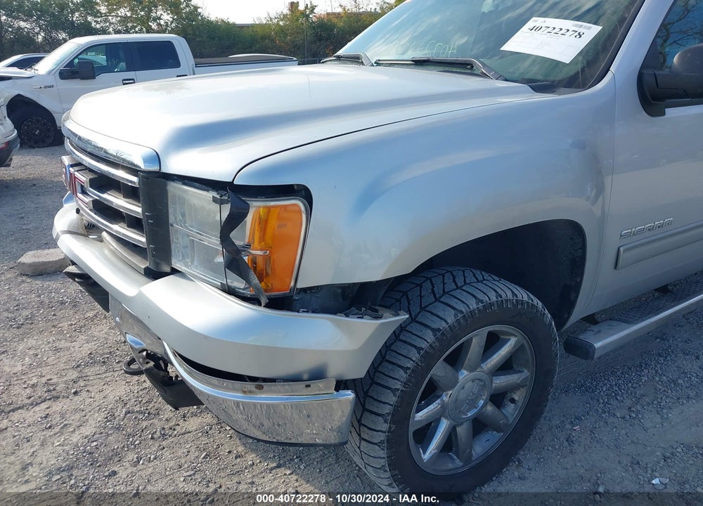 2012 GMC SIERRA 1500 SLE VIN: 3GTP2VE79CG196399
