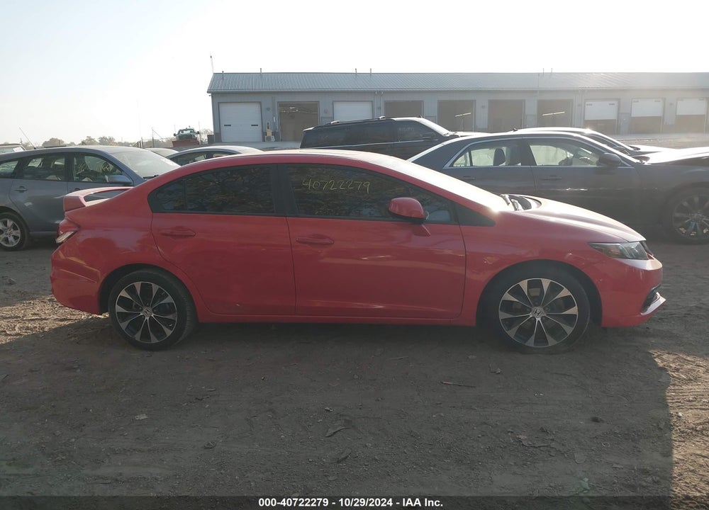 2013 HONDA CIVIC SI VIN: 2HGFB6E50DH705220