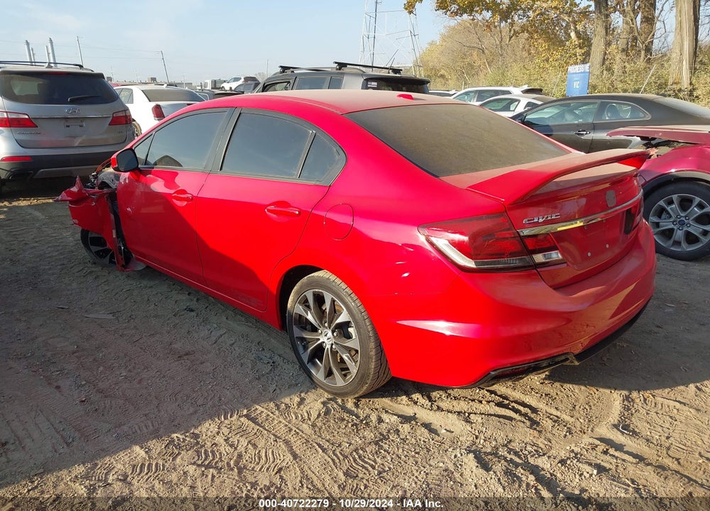 2013 HONDA CIVIC SI VIN: 2HGFB6E50DH705220