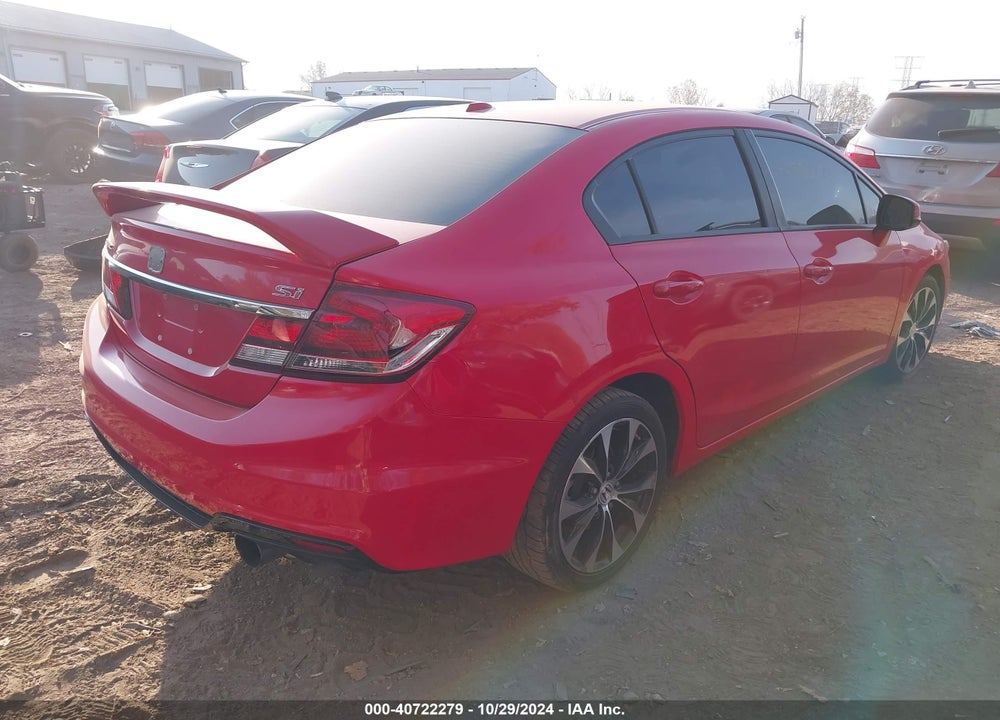 2013 HONDA CIVIC SI VIN: 2HGFB6E50DH705220