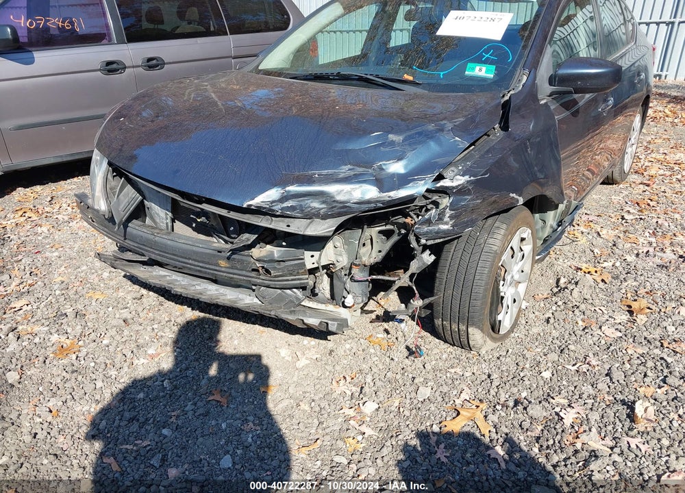 2013 NISSAN SENTRA SV VIN: 3N1AB7AP0DL775025