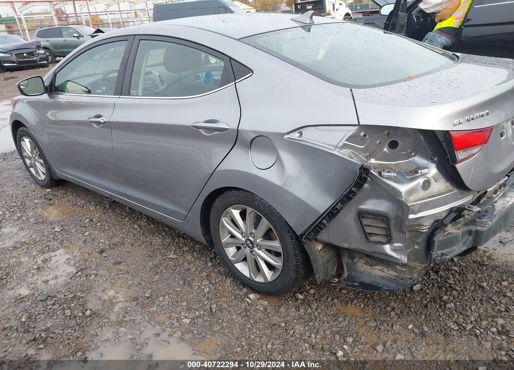 2015 HYUNDAI ELANTRA SE VIN: KMHDH4AEXFU281796