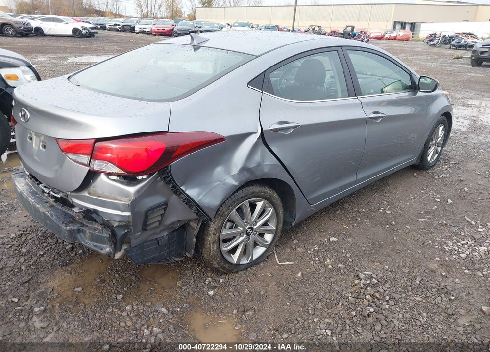 2015 HYUNDAI ELANTRA SE VIN: KMHDH4AEXFU281796