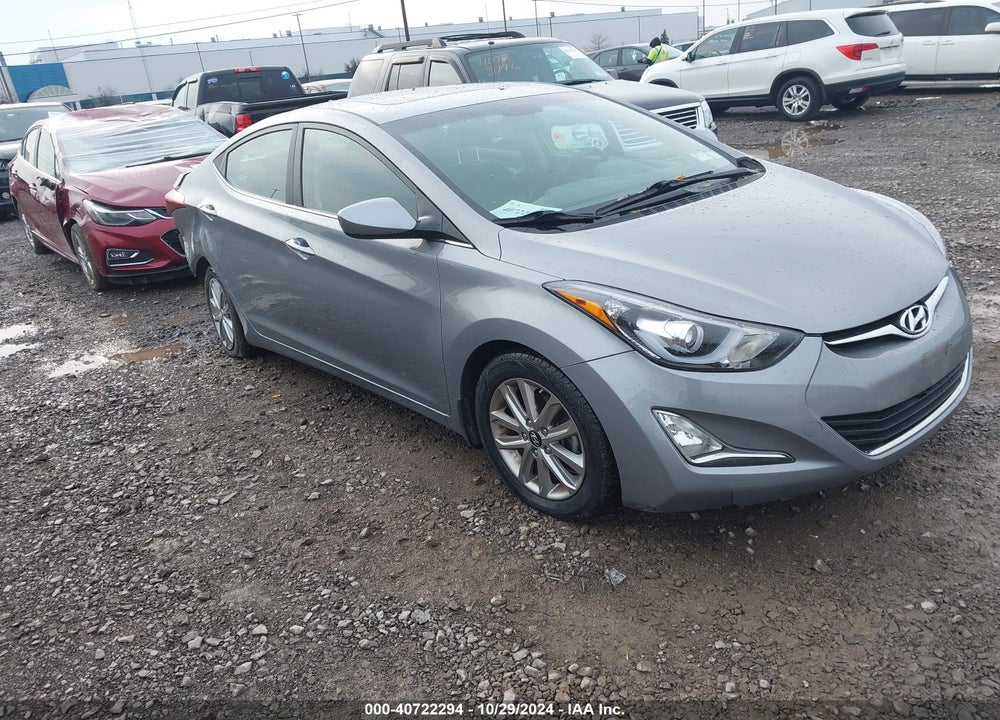 2015 HYUNDAI ELANTRA SE VIN: KMHDH4AEXFU281796