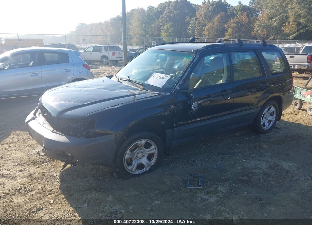 2005 SUBARU FORESTER 2.5X VIN: JF1SG63605H704463