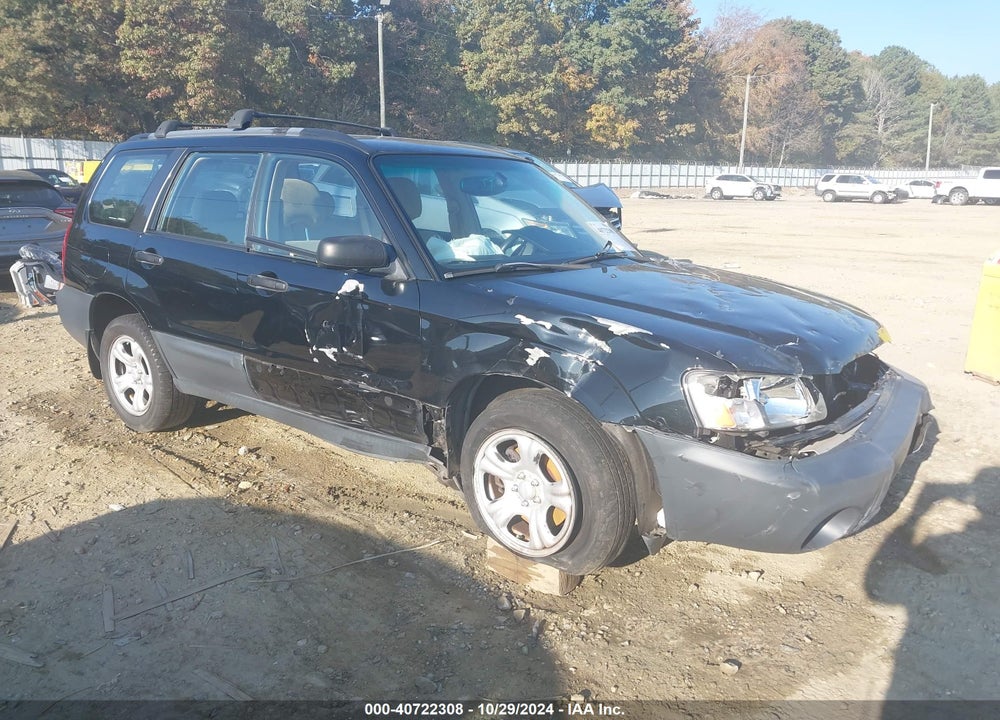 2005 SUBARU FORESTER 2.5X VIN: JF1SG63605H704463