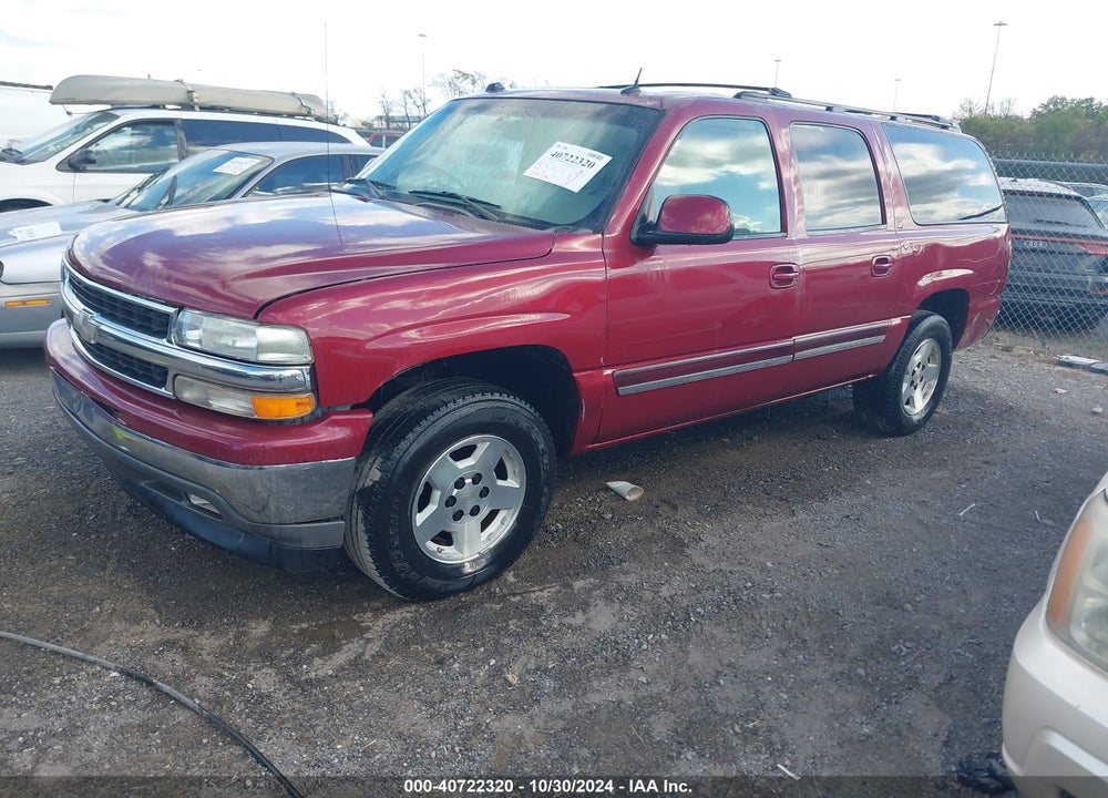 2005 CHEVROLET SUBURBAN 1500 LT VIN: 3GNEC16Z75G275416
