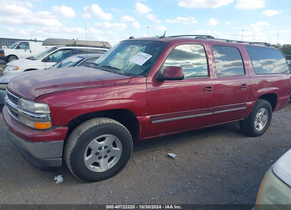 2005 CHEVROLET SUBURBAN 1500 LT VIN: 3GNEC16Z75G275416
