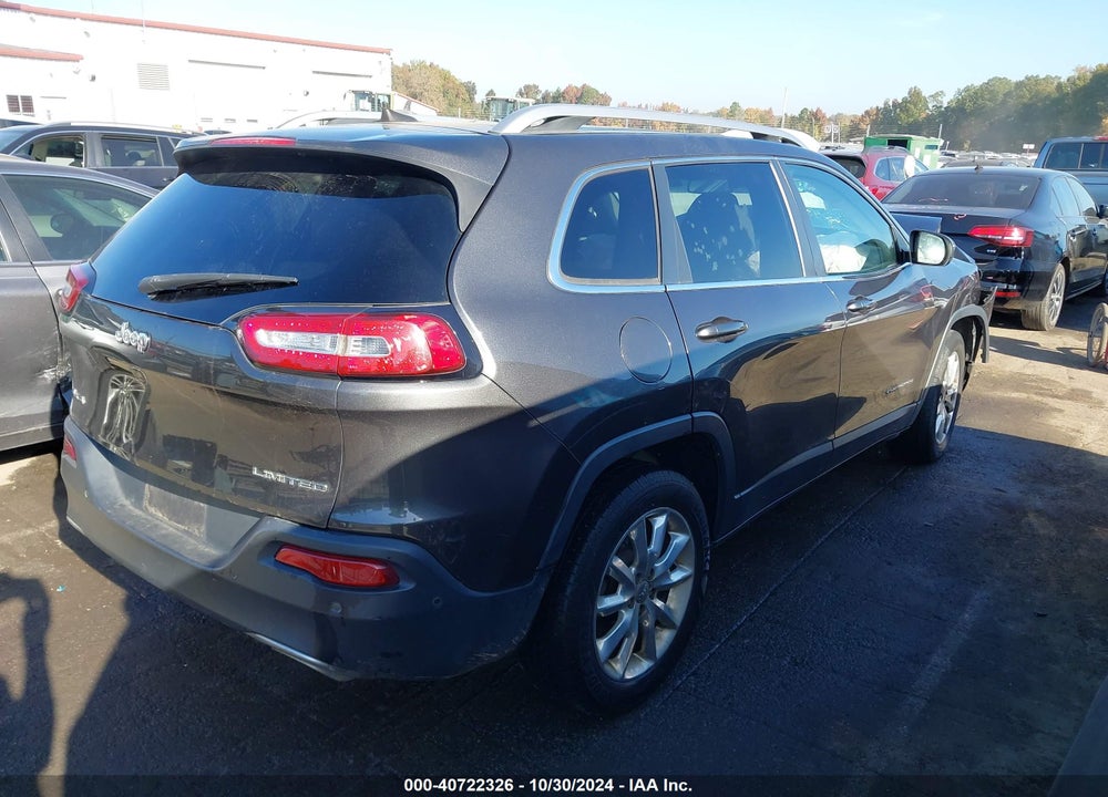 2016 JEEP CHEROKEE LIMITED VIN: 1C4PJMDS2GW328235