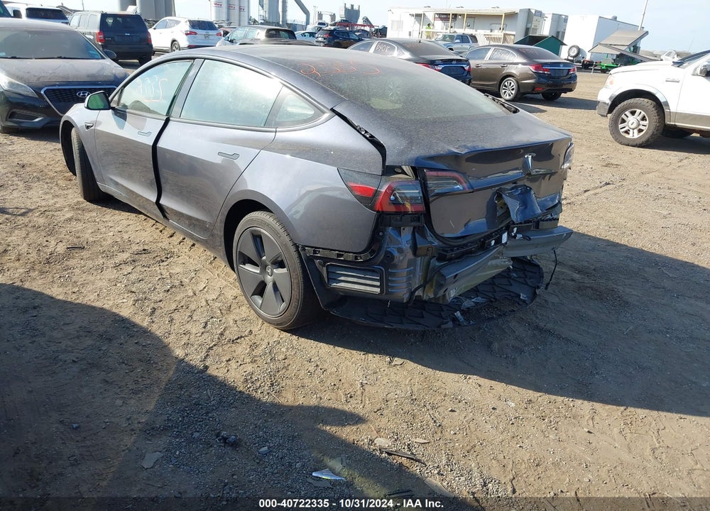 2023 TESLA MODEL 3 REAR-WHEEL DRIVE VIN: 5YJ3E1EA5PF601468