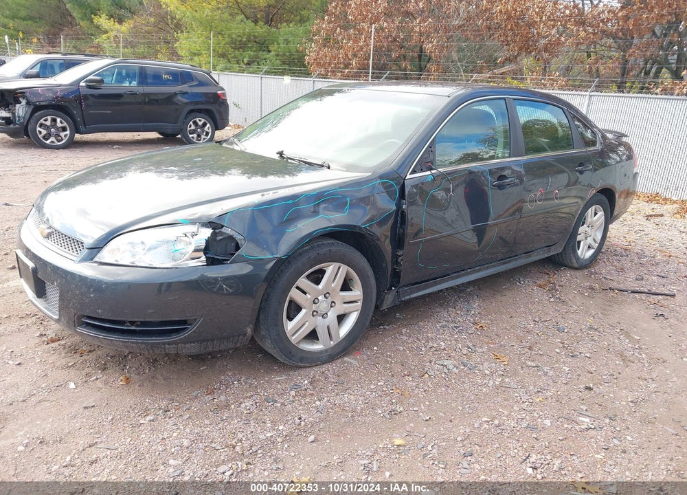 2012 CHEVROLET IMPALA LT VIN: 2G1WB5E31C1262745