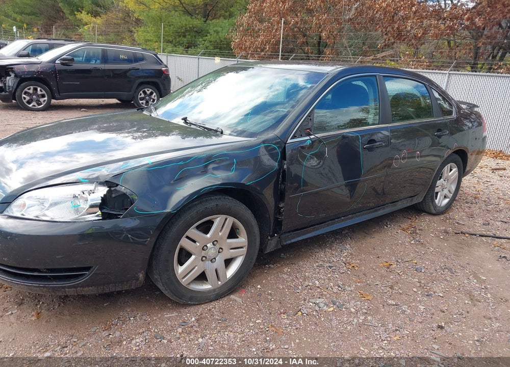 2012 CHEVROLET IMPALA LT VIN: 2G1WB5E31C1262745