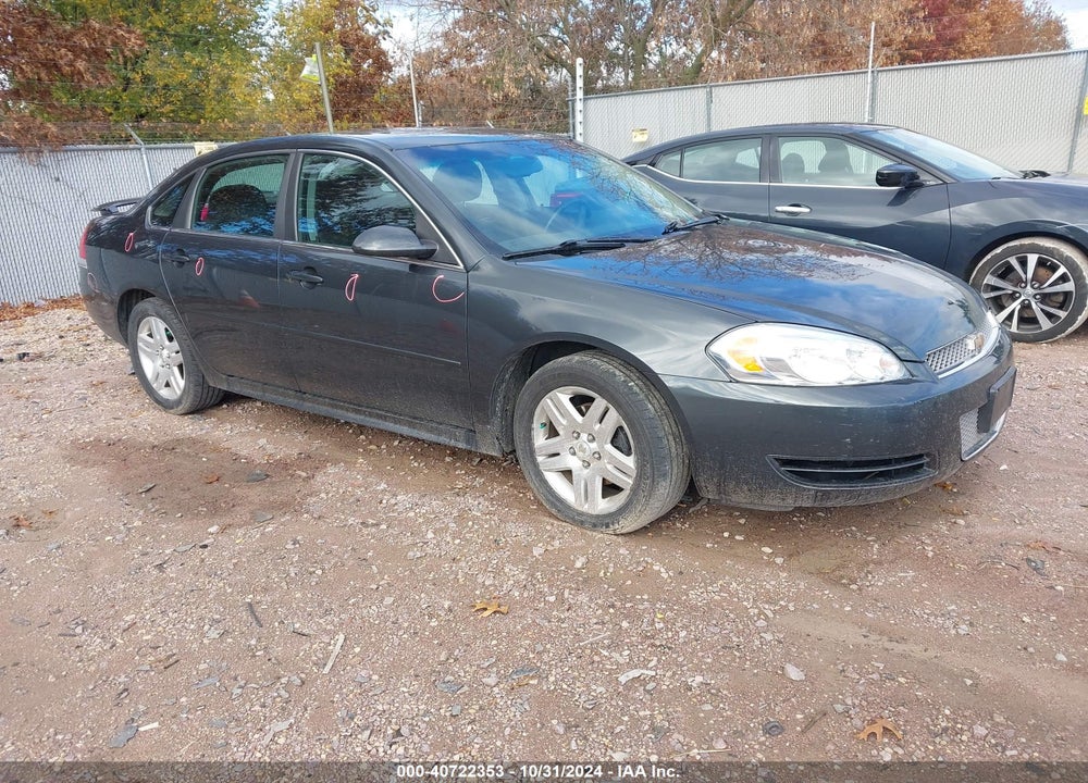 2012 CHEVROLET IMPALA LT VIN: 2G1WB5E31C1262745