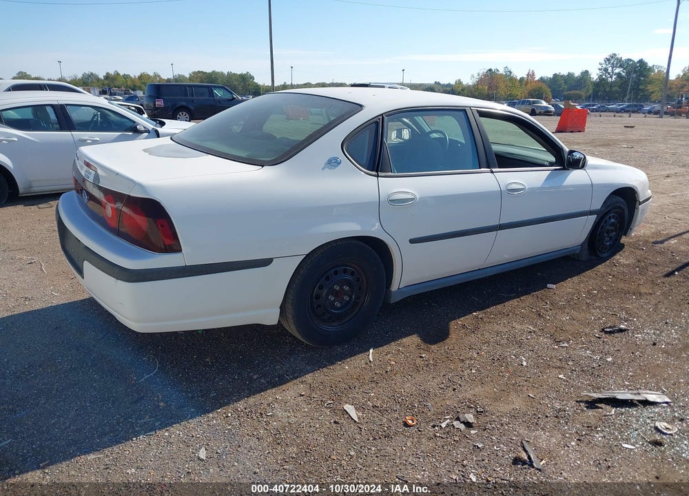 2003 CHEVROLET IMPALA VIN: 2G1WF52E839226806
