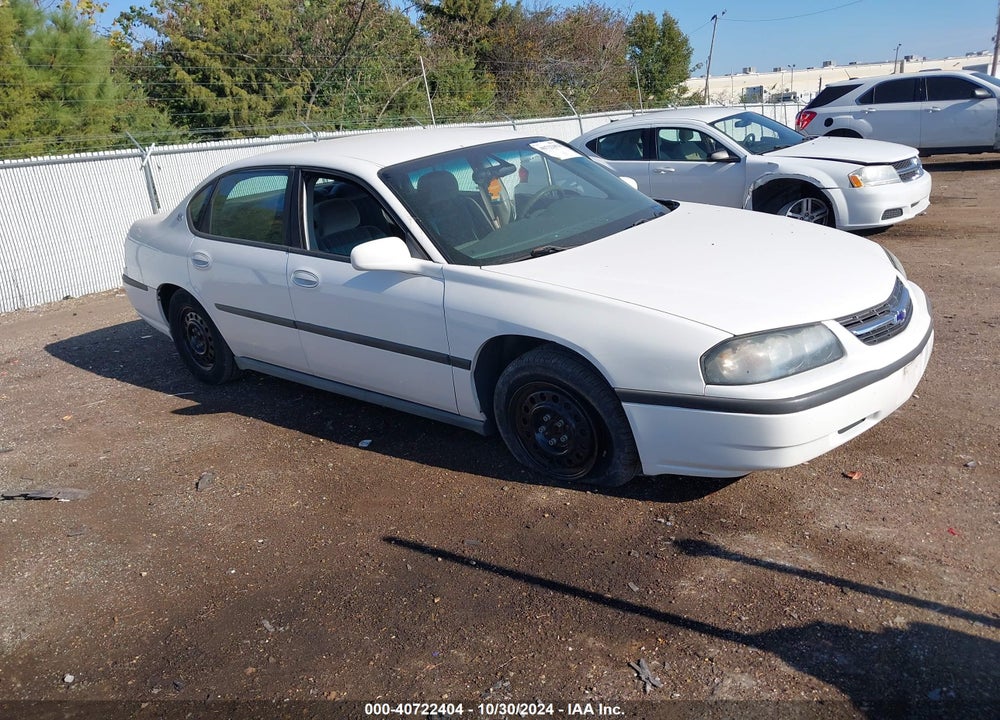 2003 CHEVROLET IMPALA VIN: 2G1WF52E839226806