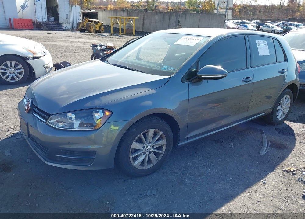 2017 VOLKSWAGEN GOLF TSI S 4-DOOR/TSI SE 4-DOOR/TSI SEL 4-DOOR/TSI WOLFSBURG EDITION 4-DOOR VIN: 3VW217AU5HM069112