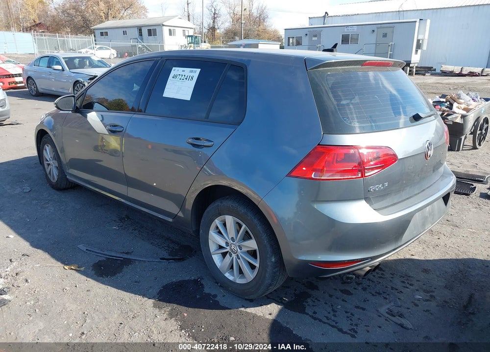 2017 VOLKSWAGEN GOLF TSI S 4-DOOR/TSI SE 4-DOOR/TSI SEL 4-DOOR/TSI WOLFSBURG EDITION 4-DOOR VIN: 3VW217AU5HM069112