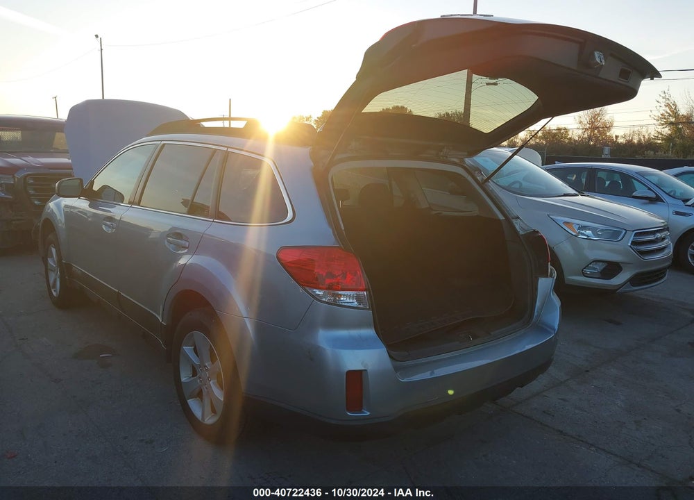 2013 SUBARU OUTBACK 2.5I PREMIUM VIN: 4S4BRCCC6D3226906