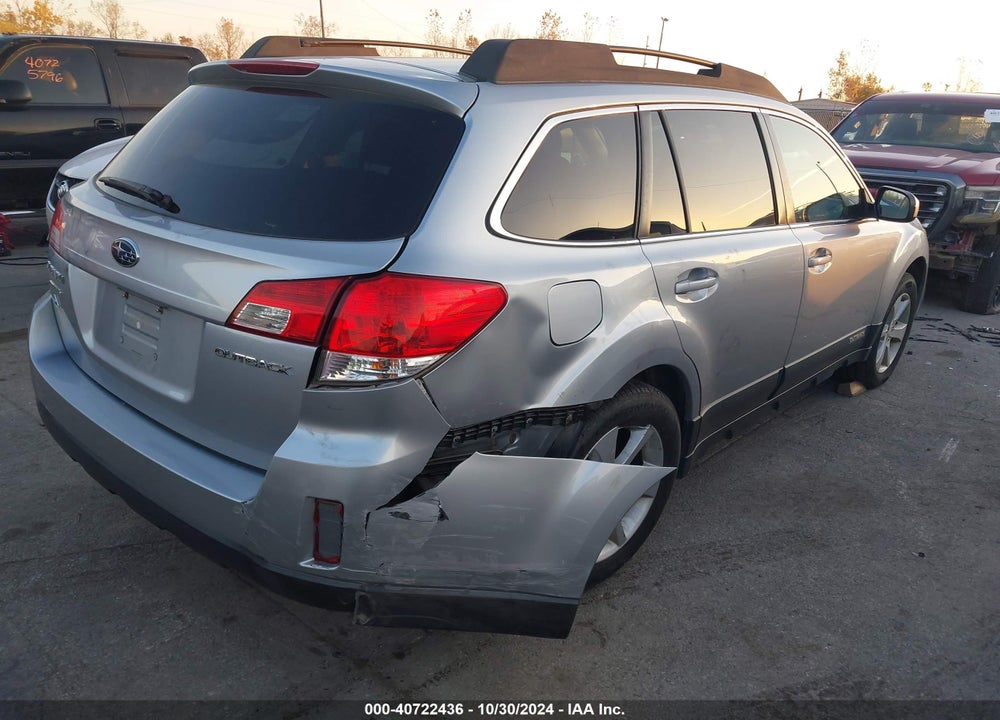 2013 SUBARU OUTBACK 2.5I PREMIUM VIN: 4S4BRCCC6D3226906