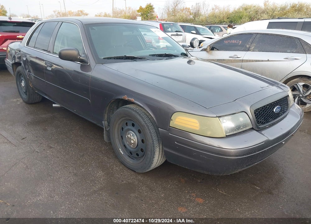 2008 FORD CROWN VICTORIA POLICE INTERCEPTOR VIN: 2FAFP71V98X130189