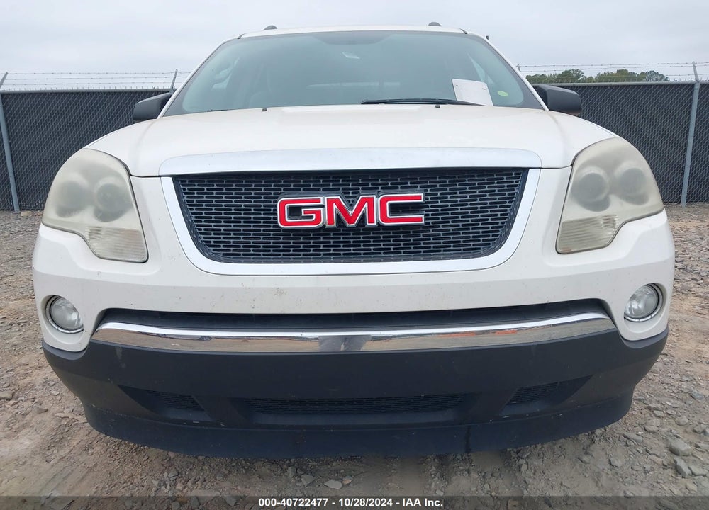2012 GMC ACADIA SLE VIN: 1GKKRPED6CJ387708