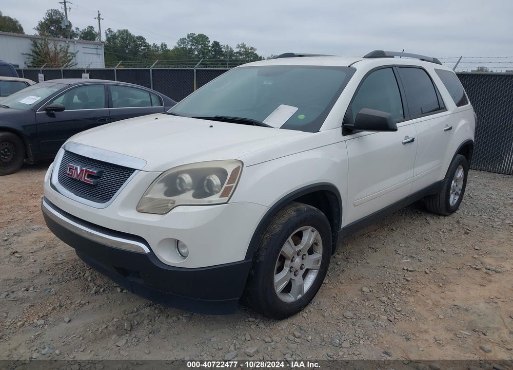 2012 GMC ACADIA SLE VIN: 1GKKRPED6CJ387708