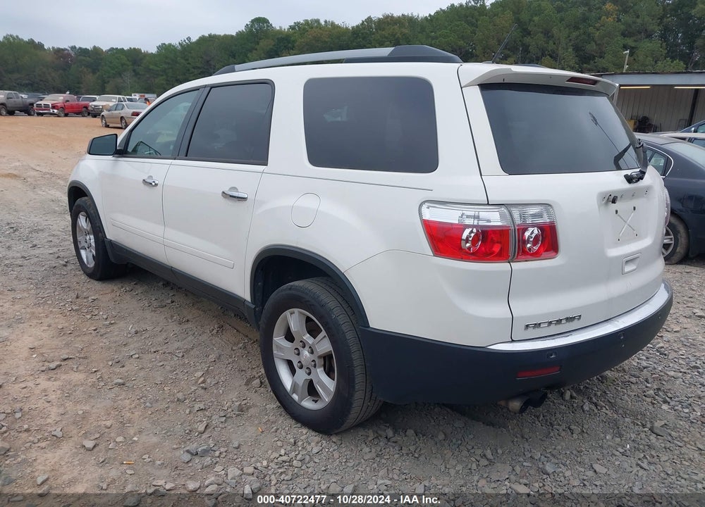 2012 GMC ACADIA SLE VIN: 1GKKRPED6CJ387708