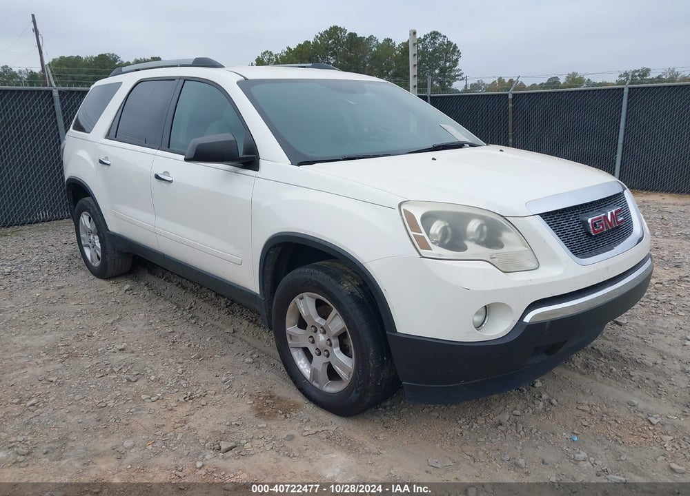 2012 GMC ACADIA SLE VIN: 1GKKRPED6CJ387708
