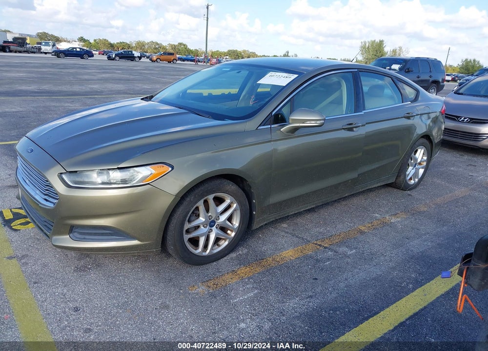 2013 FORD FUSION SE VIN: 3FA6P0HR5DR135074