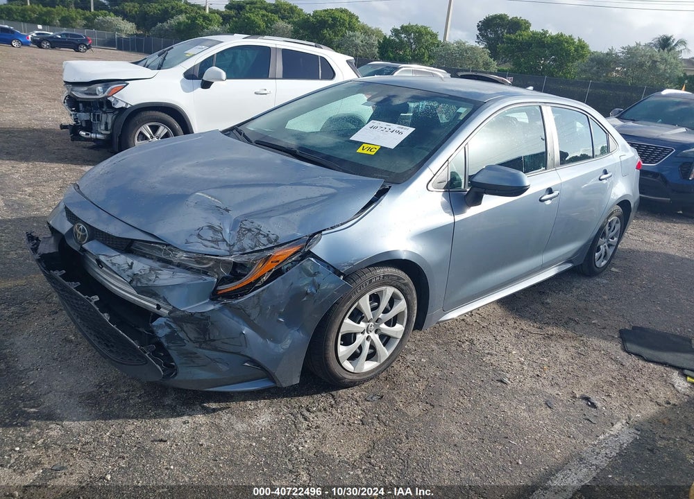 2021 TOYOTA COROLLA LE VIN: 5YFEPMAE0MP172110