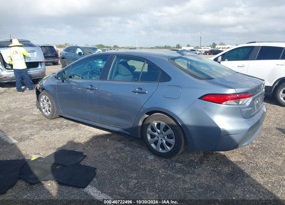 2021 TOYOTA COROLLA LE VIN: 5YFEPMAE0MP172110