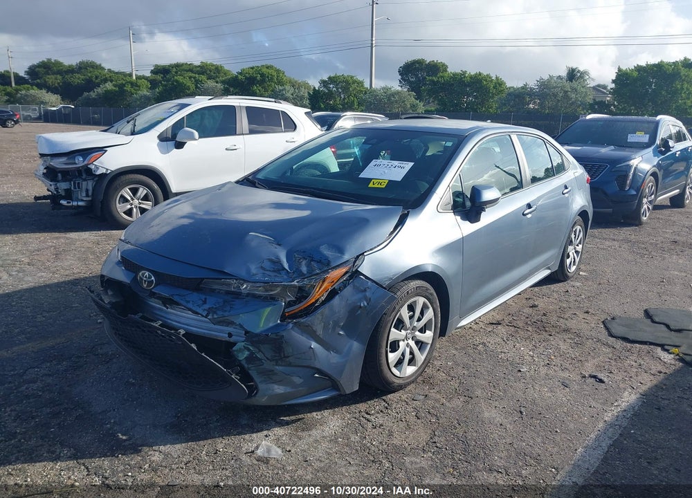 2021 TOYOTA COROLLA LE VIN: 5YFEPMAE0MP172110