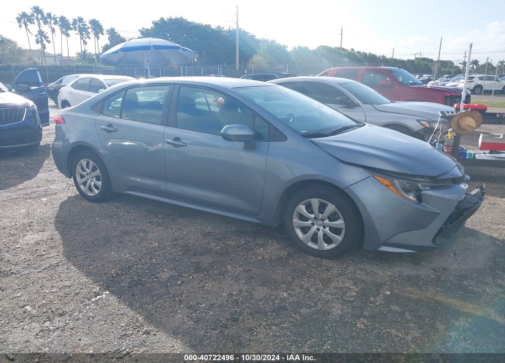 2021 TOYOTA COROLLA LE VIN: 5YFEPMAE0MP172110