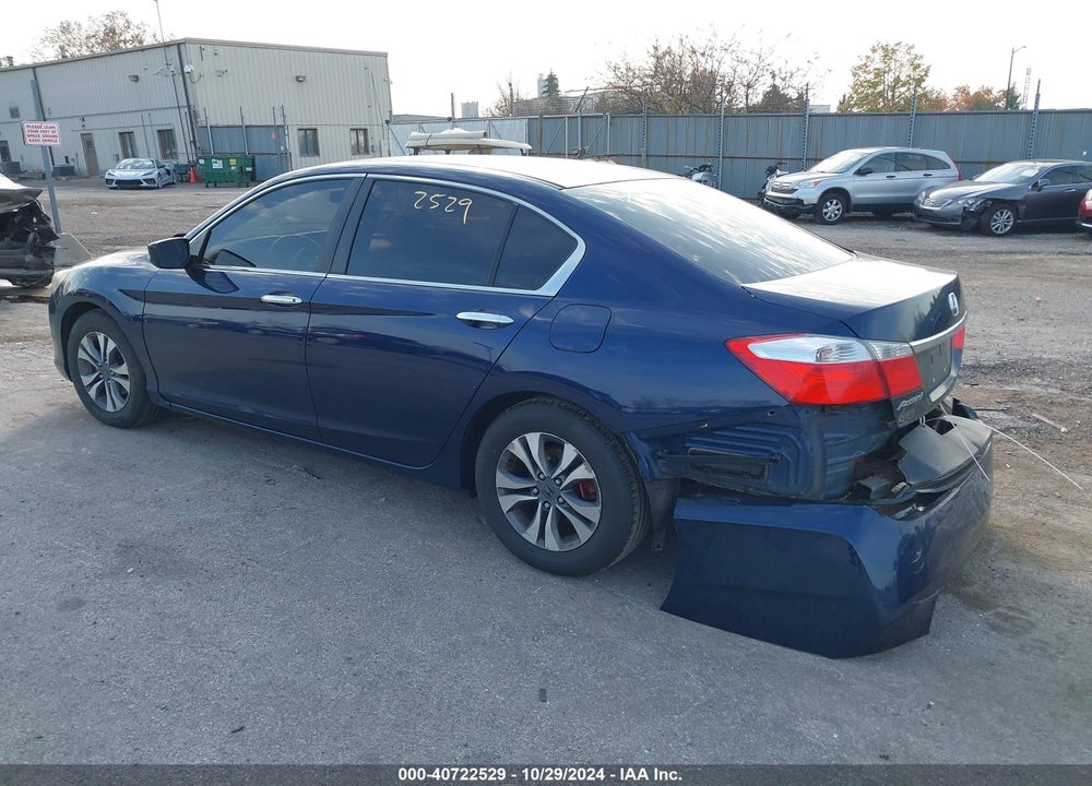 2013 HONDA ACCORD LX VIN: 1HGCR2F39DA059453