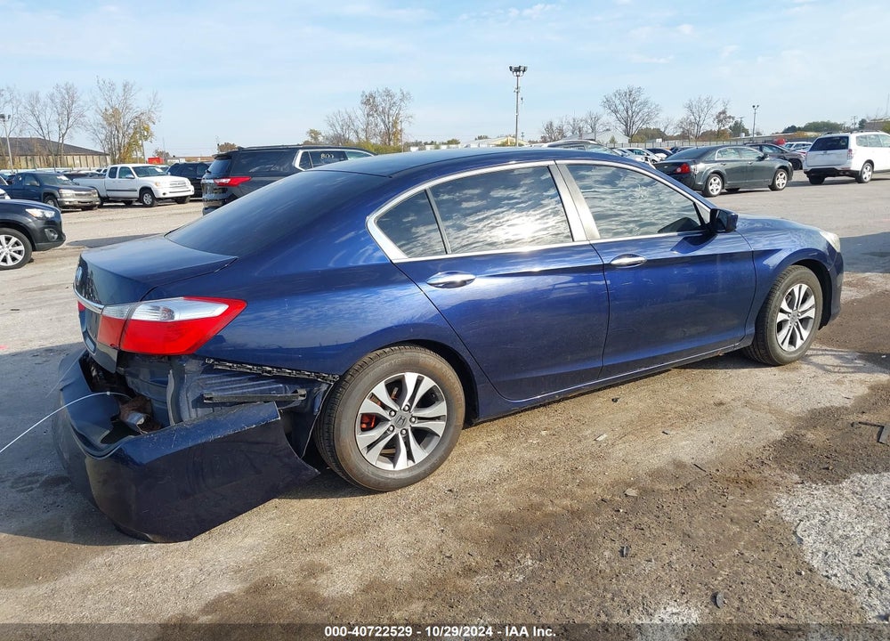 2013 HONDA ACCORD LX VIN: 1HGCR2F39DA059453